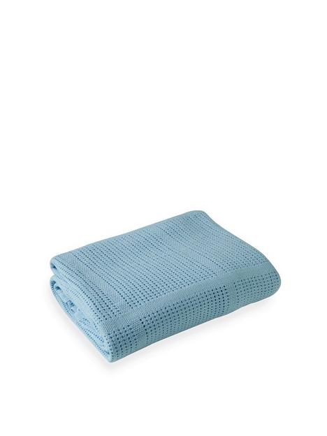 clair-de-lune-cellular-cot-bed-blanket-blue