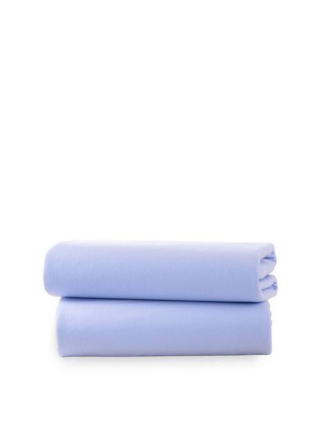 clair-de-lune-pack-of-2-fitted-cot-sheets-blue