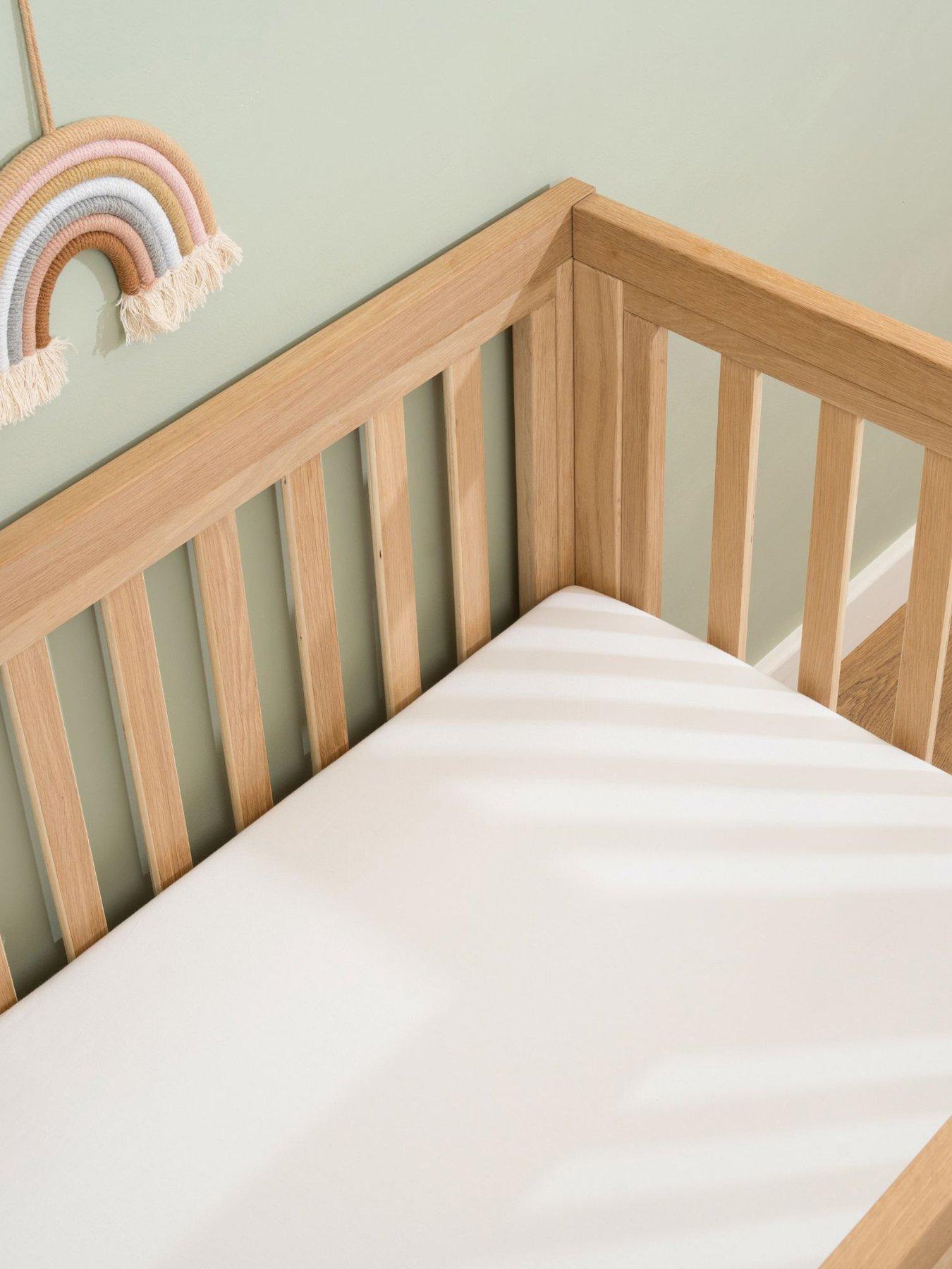 Clair De Lune Cotton Fitted Cot Sheets 2-Pack - Stars & Stripes Blue Jersey Interlock