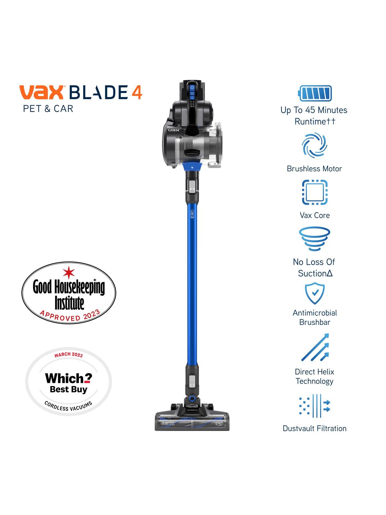 Vax ONEPWR Blade 4 Pet & Car Cordless Vacuum Cleaner very.co.uk