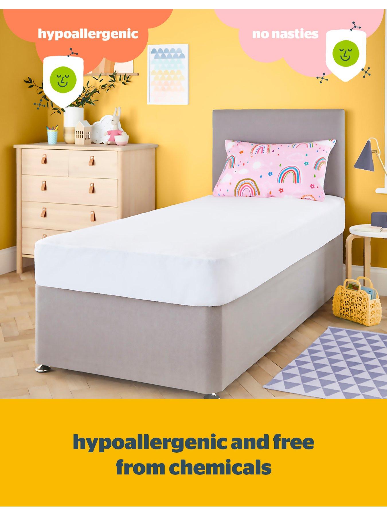 Image 4 of 7 of Silentnight Healthy Growth Mattress Protector - White