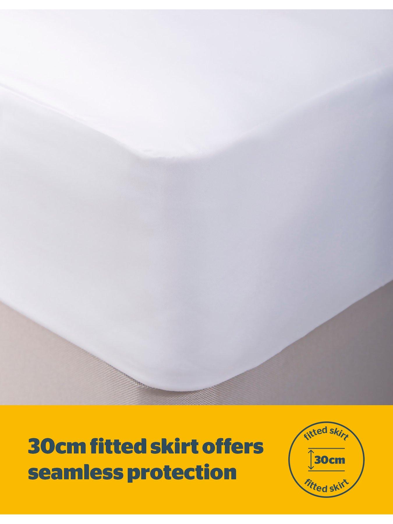 Image 5 of 7 of Silentnight Healthy Growth Mattress Protector - White