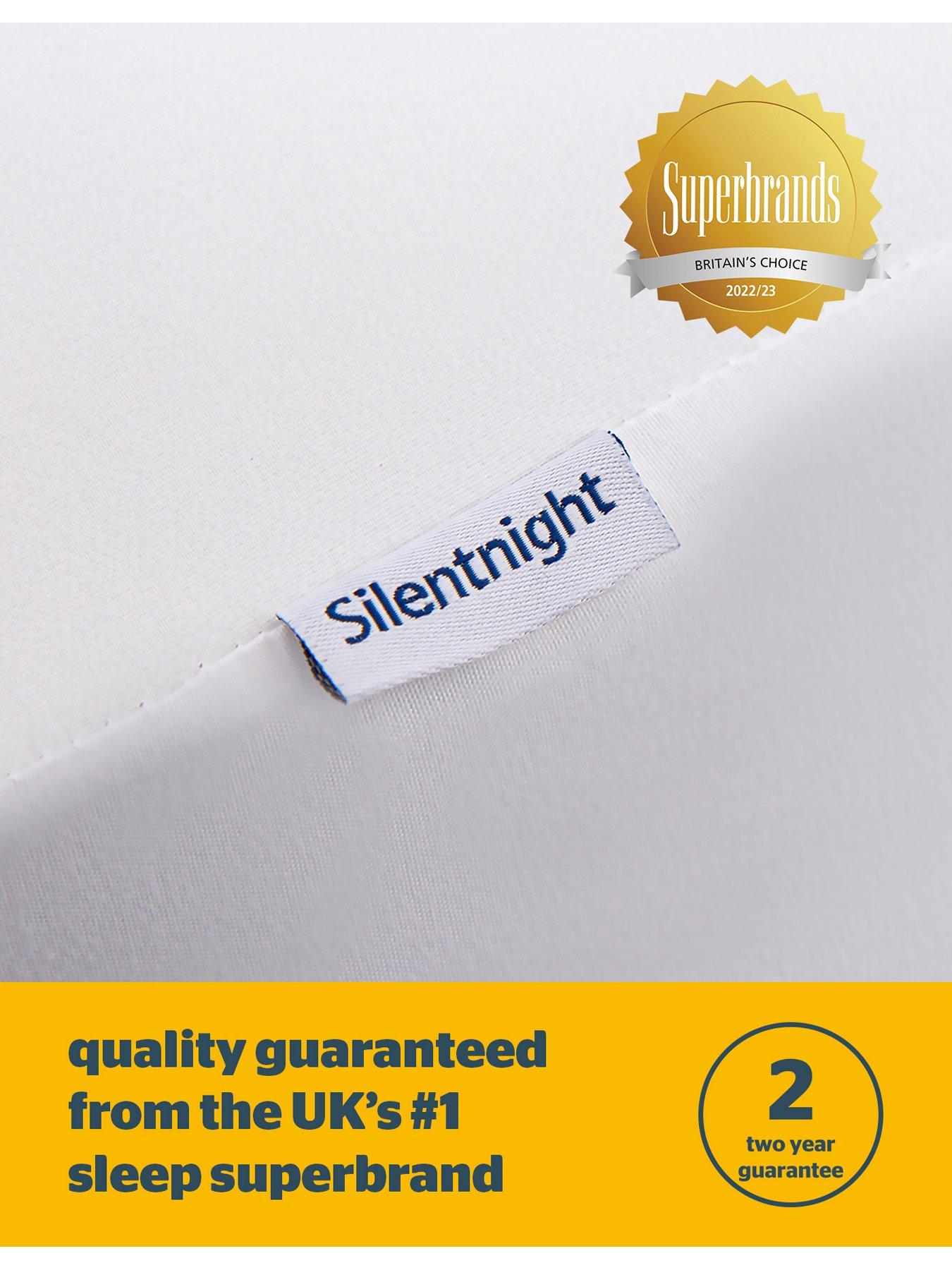 Image 6 of 7 of Silentnight Healthy Growth Mattress Protector - White