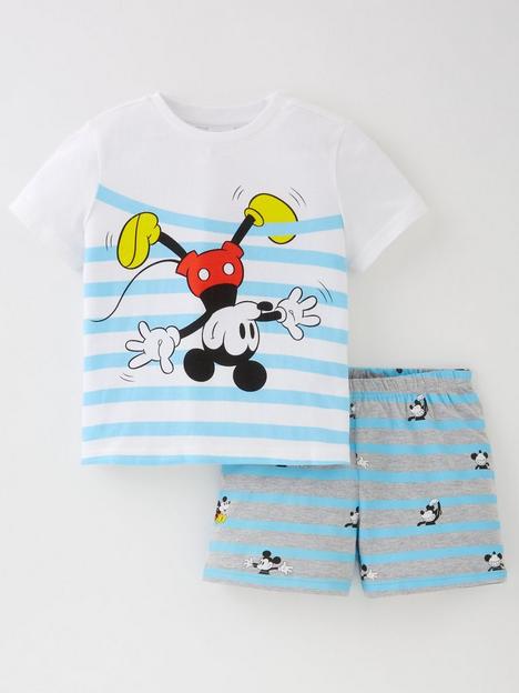 mickey-mouse-boys-mickey-mouse-striped-shorty-pj-bluenbsp