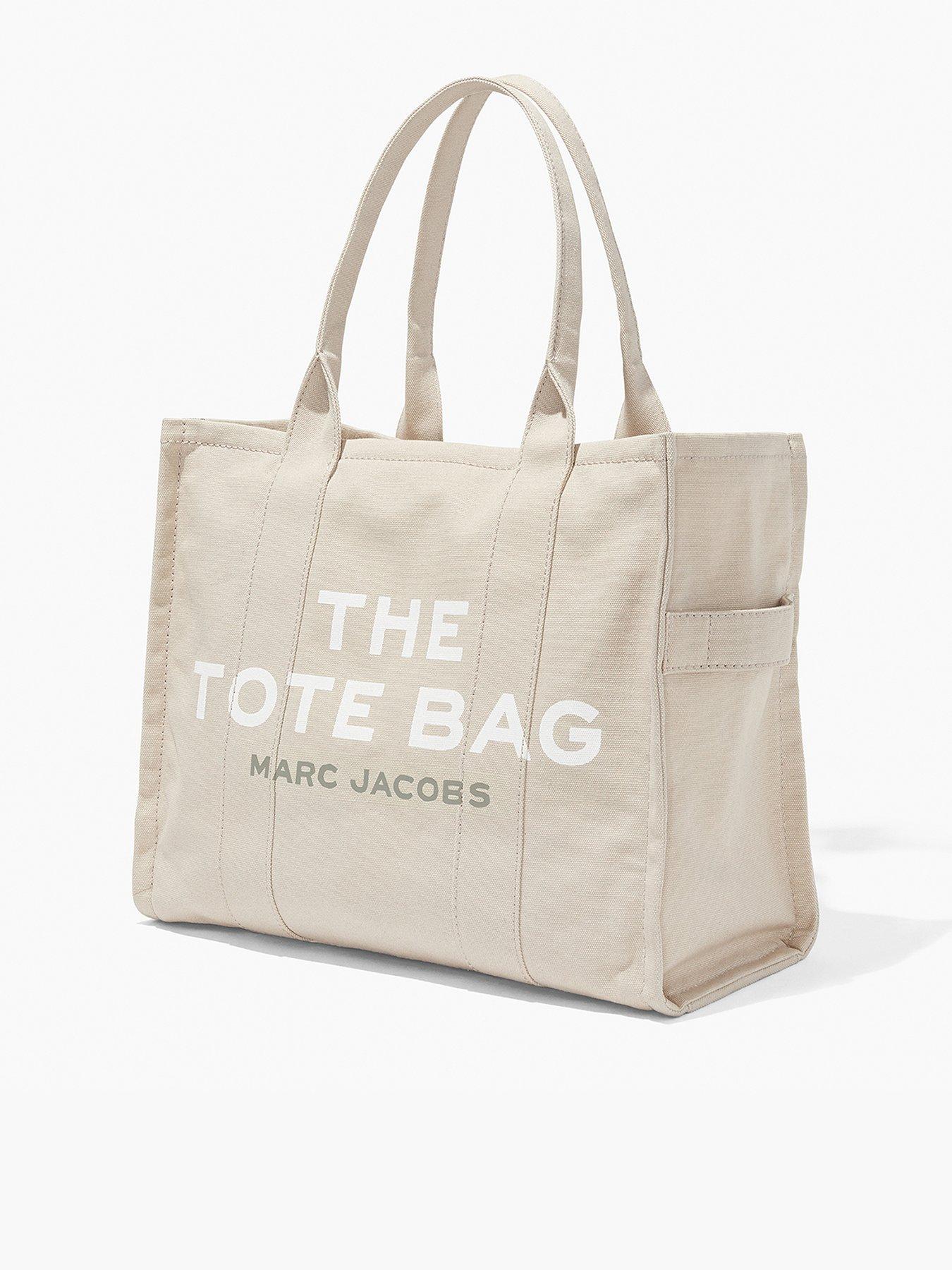 The Large canvas tote bag in brown - Marc Jacobs