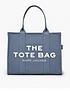  image of marc-jacobs-the-large-tote-bag-blue