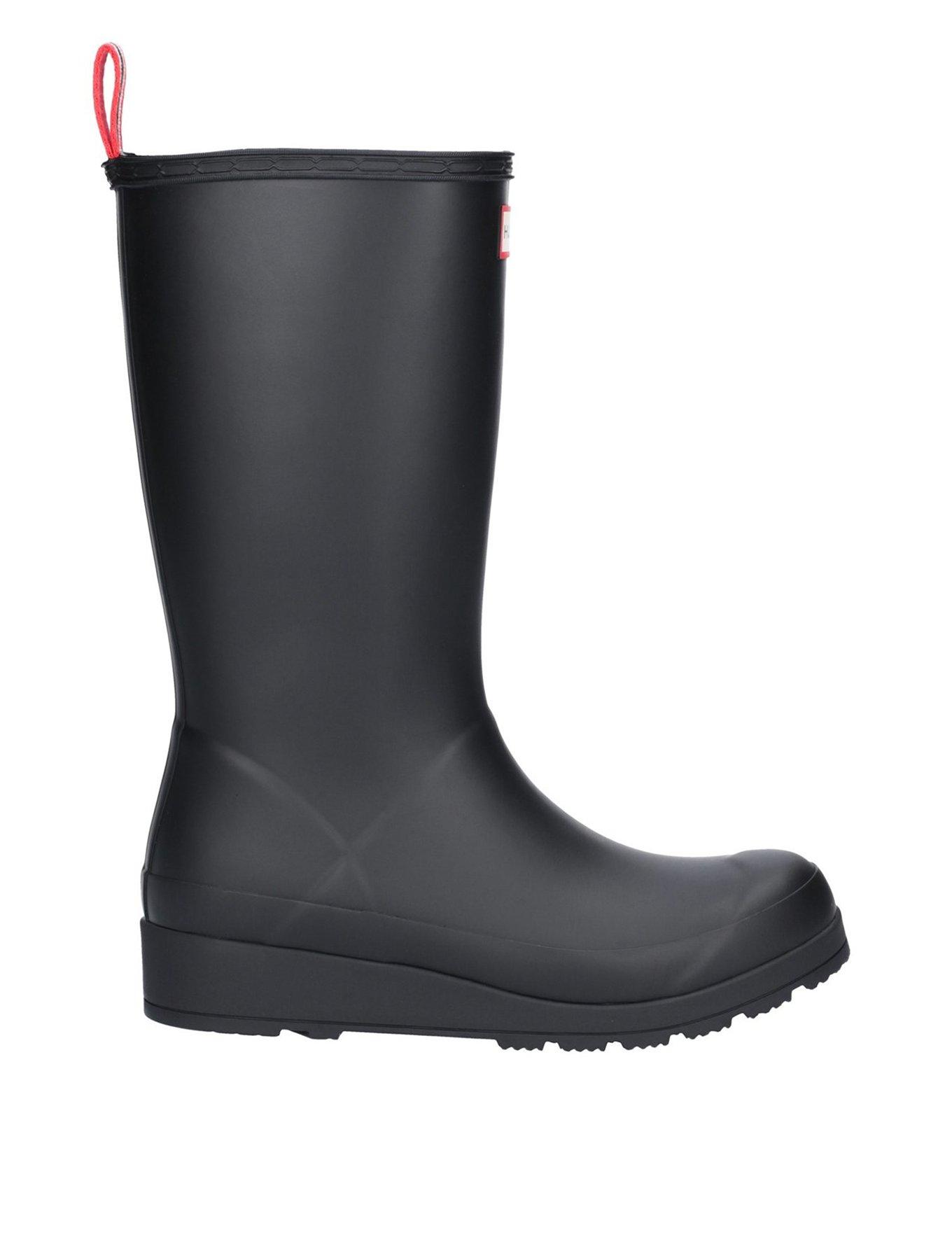 Hunter Original Play Tall Wellington Boots - Black | Very.co.uk