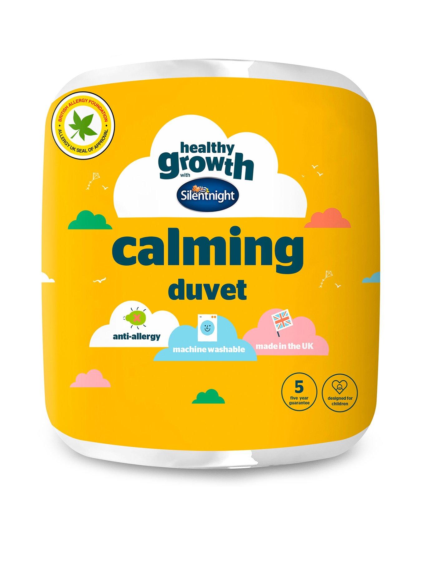 Product photograph of Silentnight Healthy Growth 10 5 Tog Duvet - White from very.co.uk