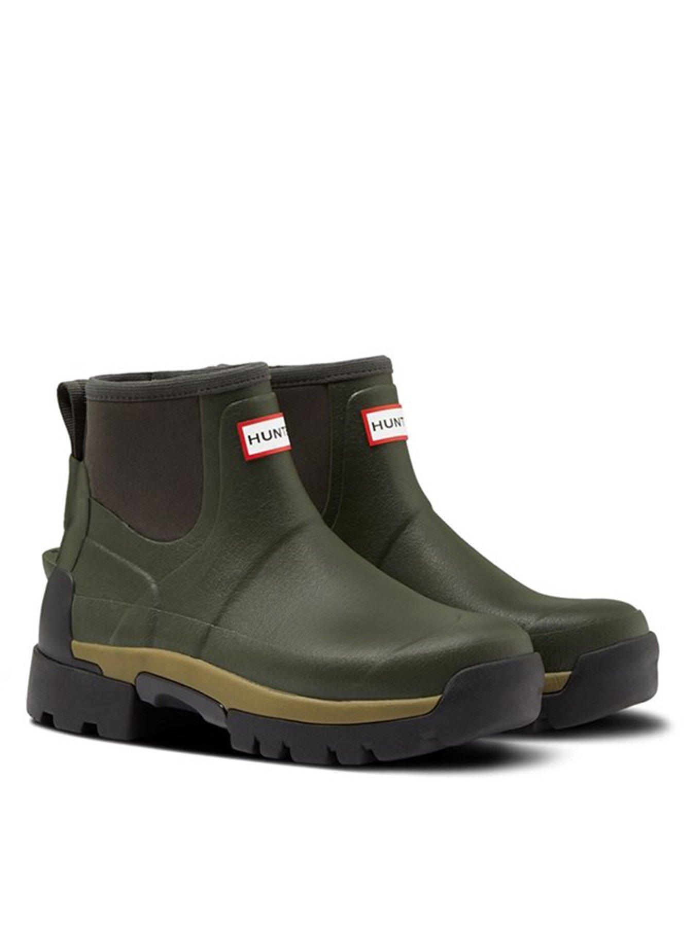 Shoes & boots Field Balmoral Hybrid Short Wellington Boots - Olive