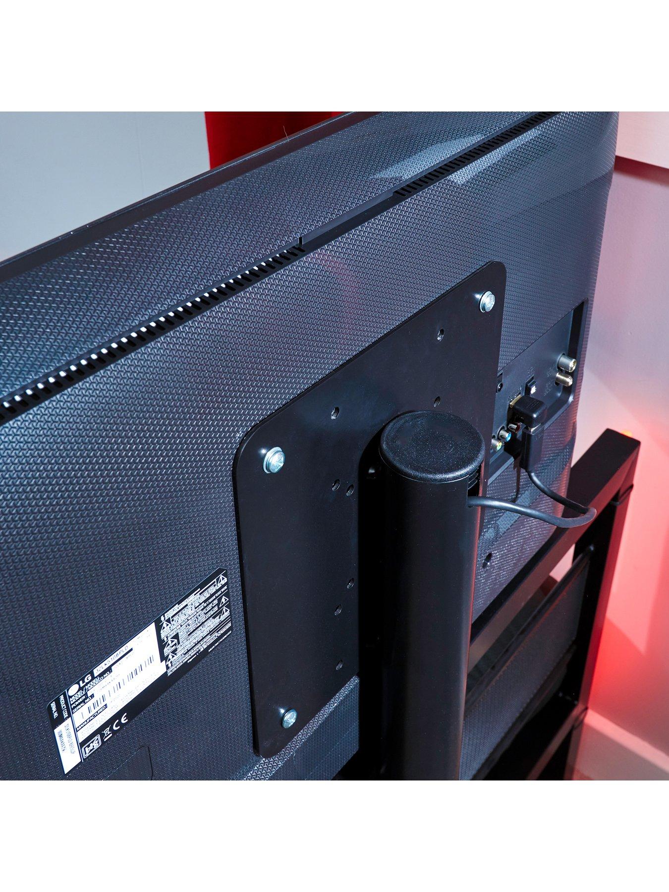 Image 4 of 8 of X Rocker Base Camp Single TV Vesa Mount Bed - Black - fits up to 32 inch TV
