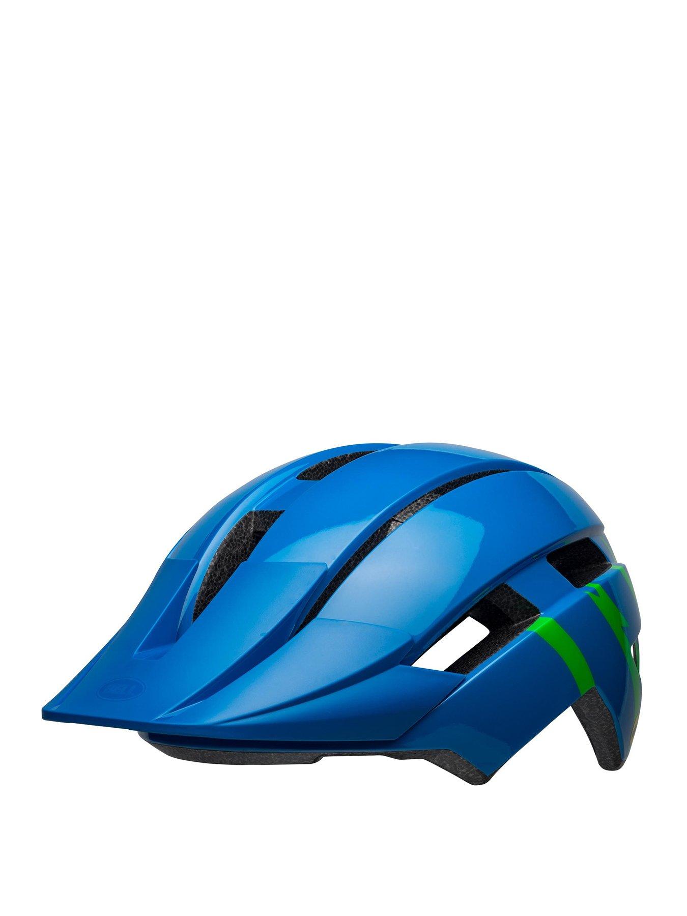 Bell Sidetrack II MIPS Child Helmet Strike Gloss Blue Green