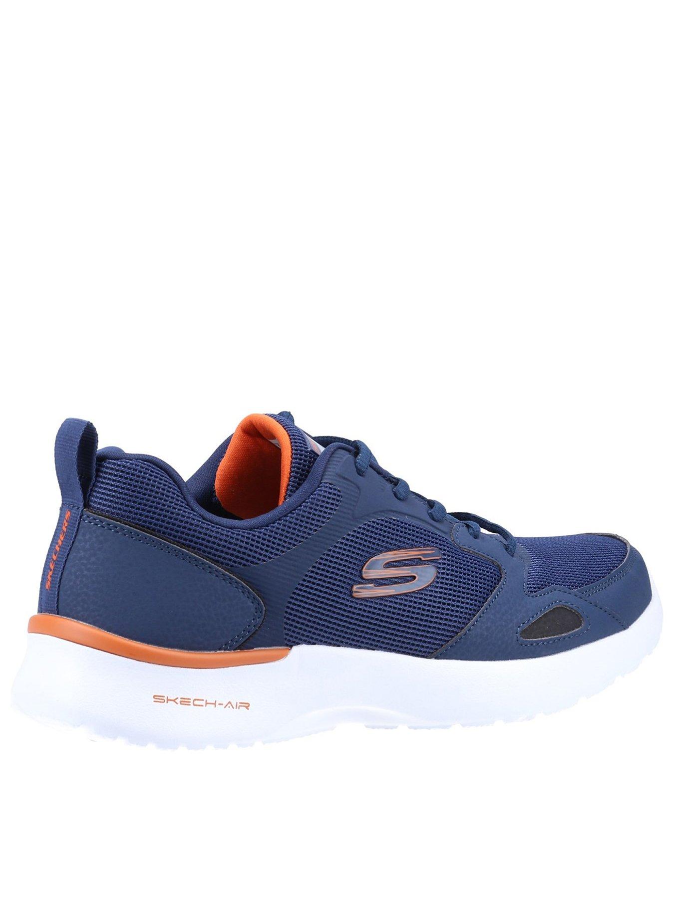 Skechers Air Dynamite Trainer - Navy | very.co.uk