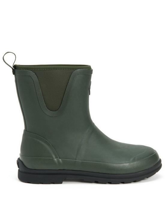Muck Boots Muck Boot Muck Originals Pull On Mid Wellie - Moss | very.co.uk
