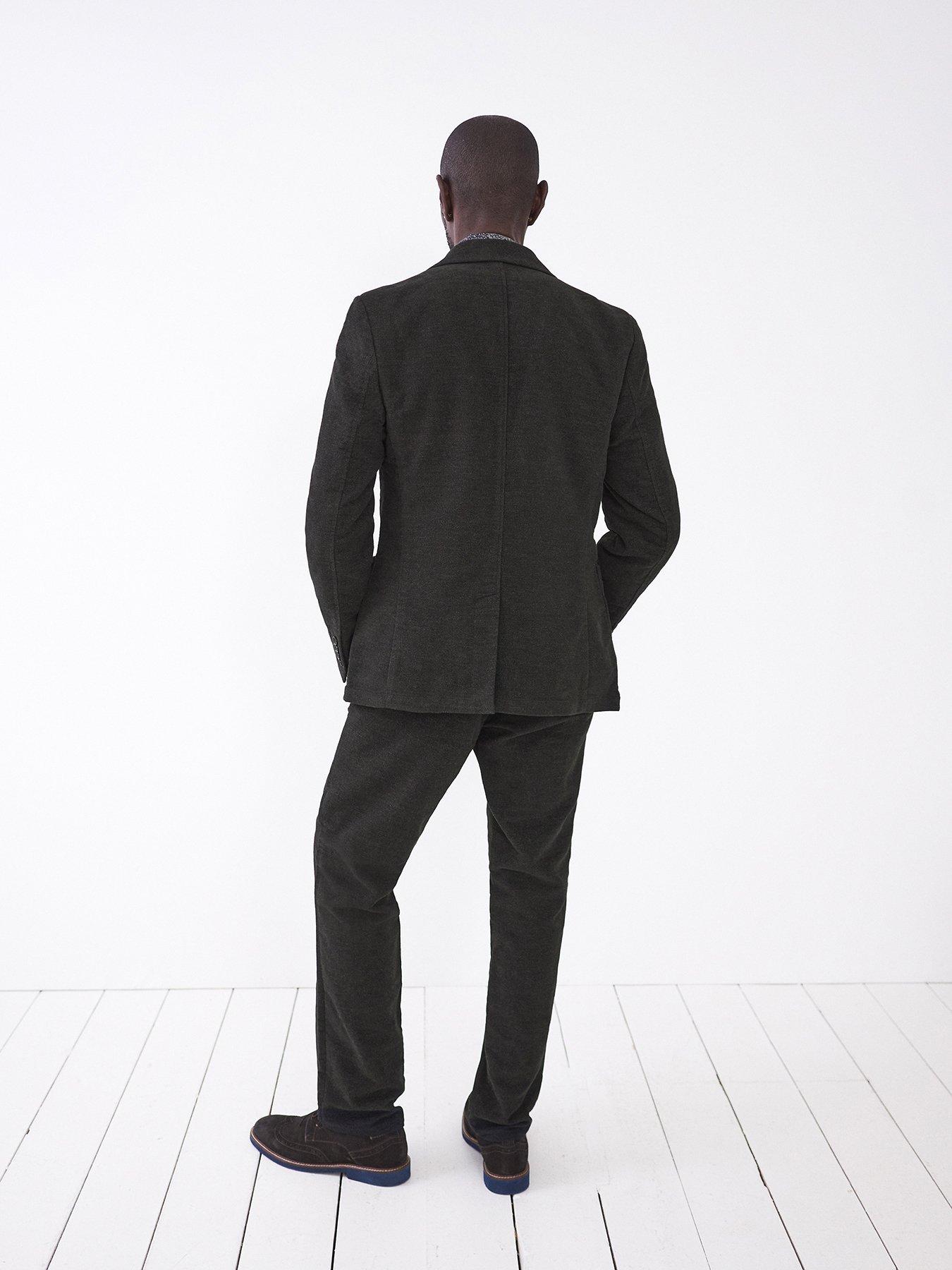 White Stuff Costock Moleskin Blazer - Washed Black | very.co.uk