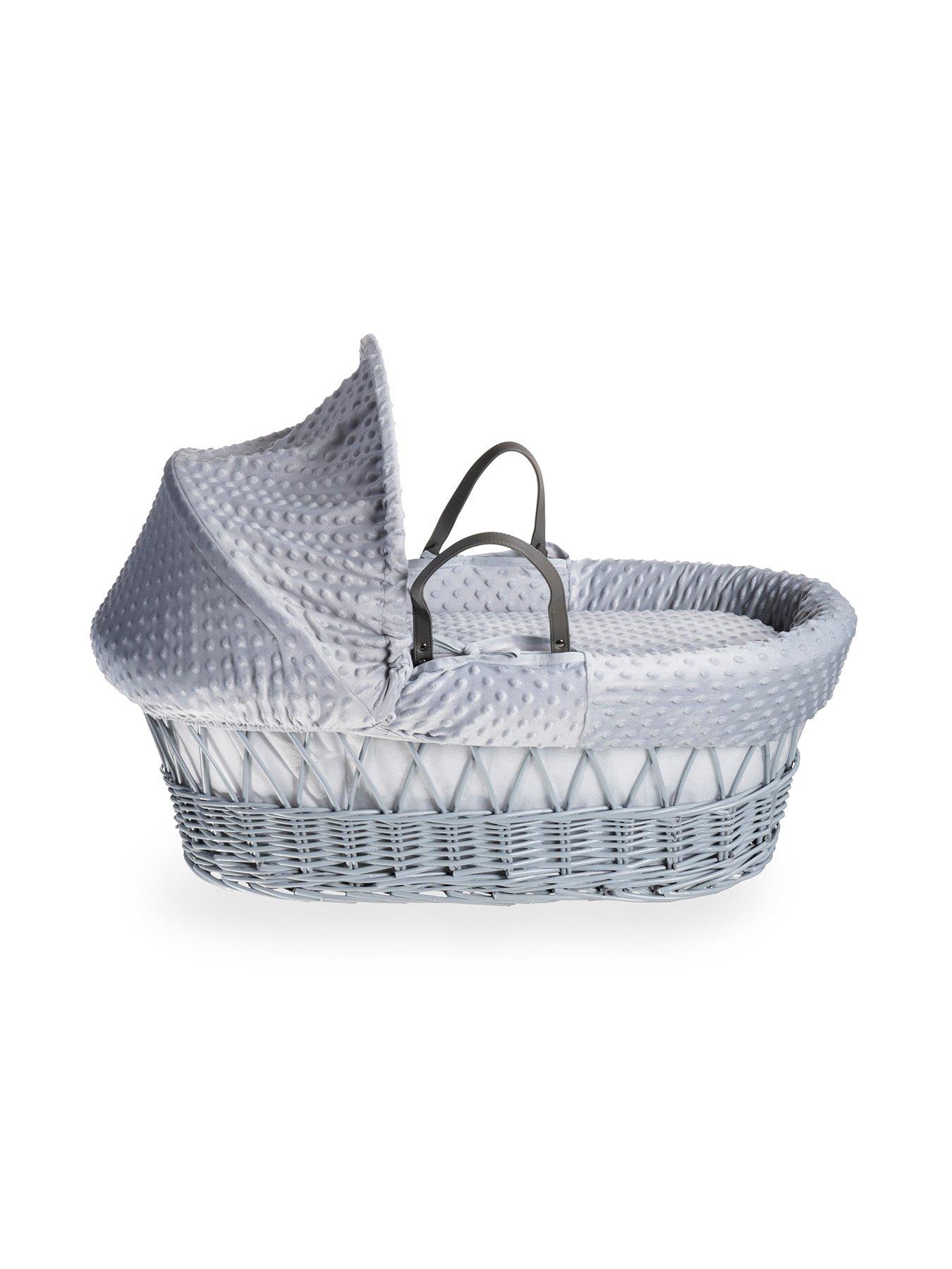 Clair De Lune Dimple Grey Wicker Deluxe Stand Grey very