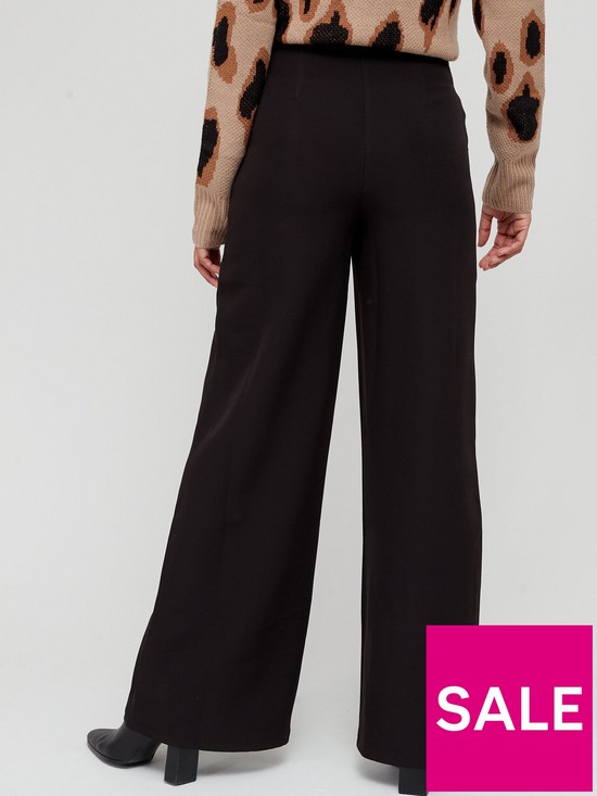 stillFront image of v-by-very-wide-leg-trouser-black