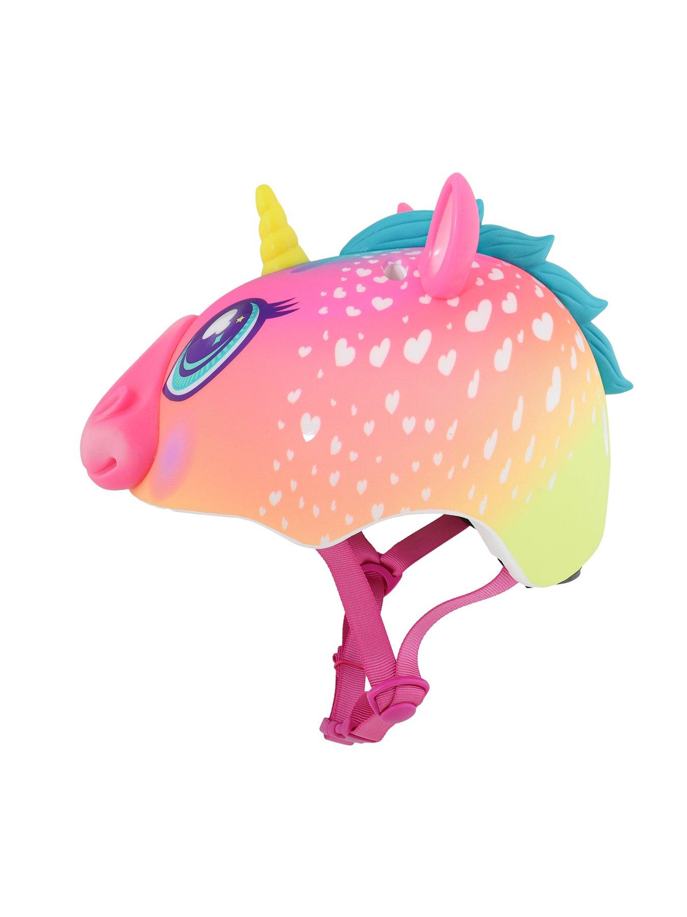 Raskullz super rainbow store unicorn led helmet