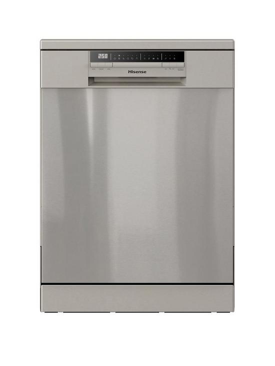 front image of hisense-hs60240xuk-13-placenbspfull-size-dishwasher-stainless-steel