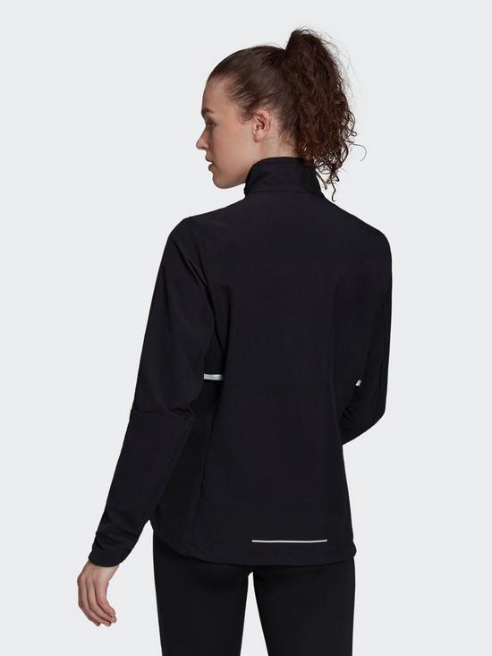 stillFront image of adidas-own-the-run-soft-shell-jacket