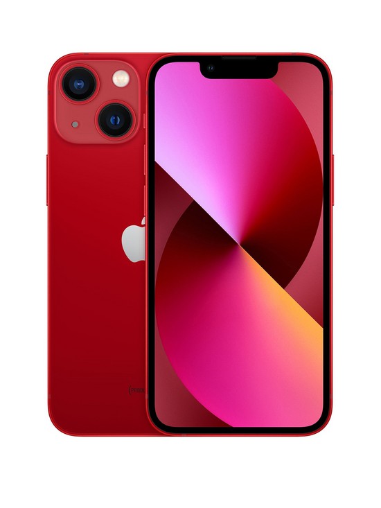 front image of apple-iphone-13-mini-256gb-productred