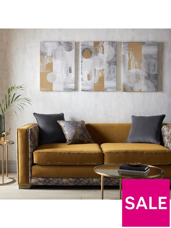 stillFront image of art-for-the-home-set-of-3-glamourous-geos-canvases-with-metallic-embellishment