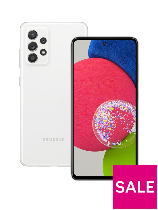 front image of samsung-galaxynbspa52s-5g-128gb-white