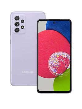 Samsung Galaxy A52s 5G Smartphone Dual SIM Android Mobile Phone 6 GB RAM 128 GB Memory Awesome Violet (UK Version)