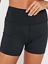  image of v-by-very-atleisure-sustainablenbspnbspshorter-length-cycling-short-black