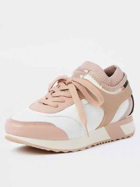 river-island-lace-up-runner-pink