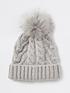 river-island-cable-knit-bobble-beanie-greyback