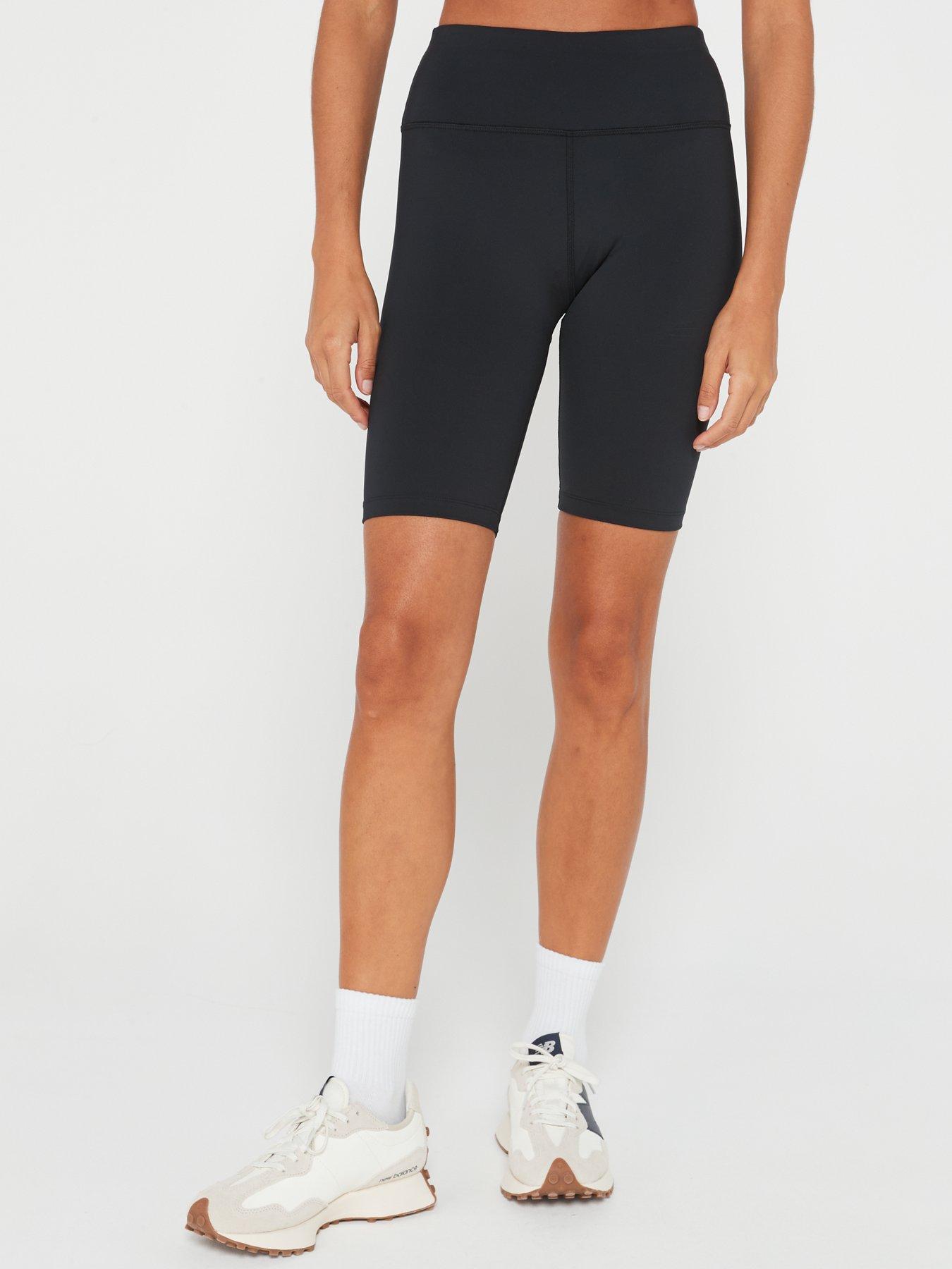 undefined Athleisure Cycling Shorts - Black