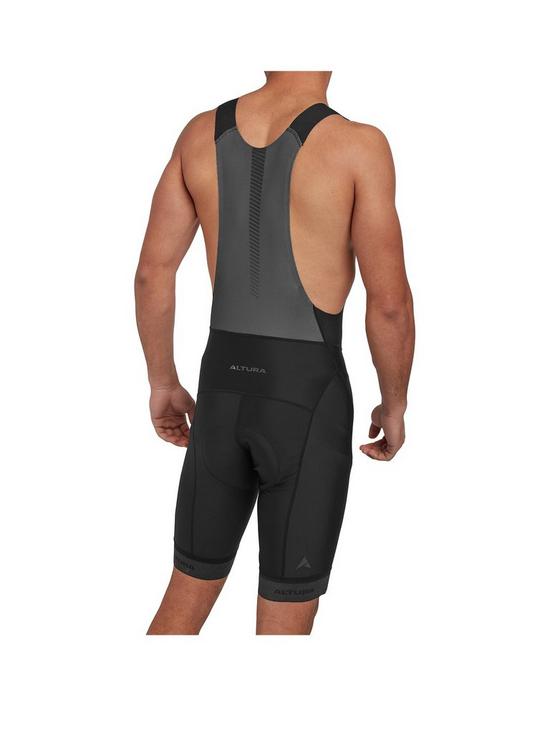 stillFront image of altura-progel-plus-mens-cycling-bib-shorts-black