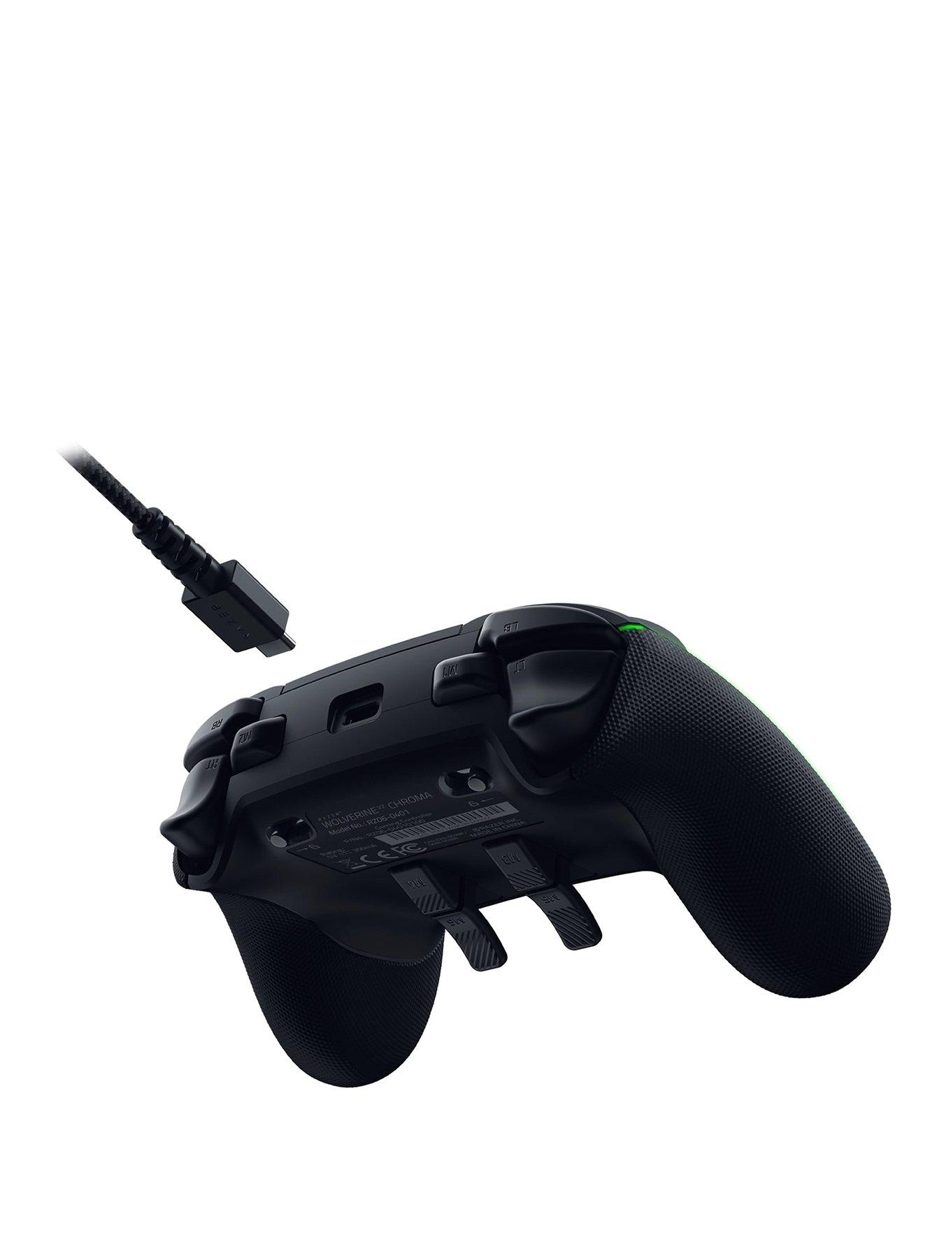 Razer Wolverine V2 Controller with 6 Programmable Buttons & hair