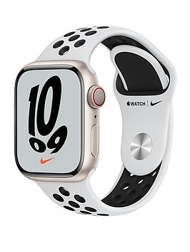 apple-watch-nike-series-7-gps-cellular-41mm-starlight-aluminium-case-with-pure-platinumblack-nike-sport-band