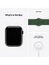  image of apple-watch-series-7-gps-cellular-45mm-green-aluminium-case-with-clover-sport-band
