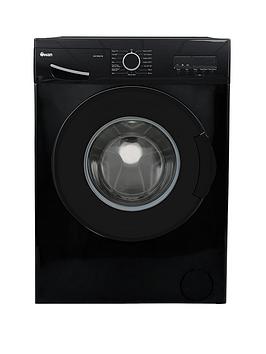 Swan Sw15842B 9Kg Load, 1200 Spin Washing Machine - Black