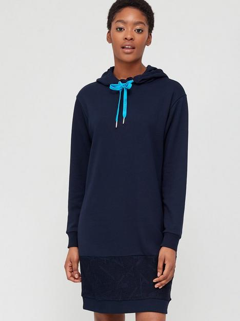 armani-exchange-organic-cotton-knit-detail-hoodie-dress-navy