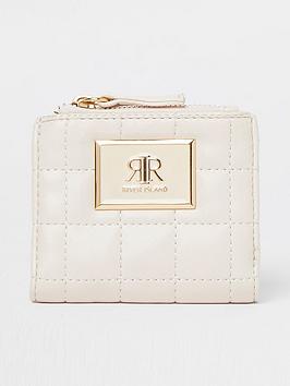 river-island-girlsnbspri-quilted-faux-leather-purse-cream