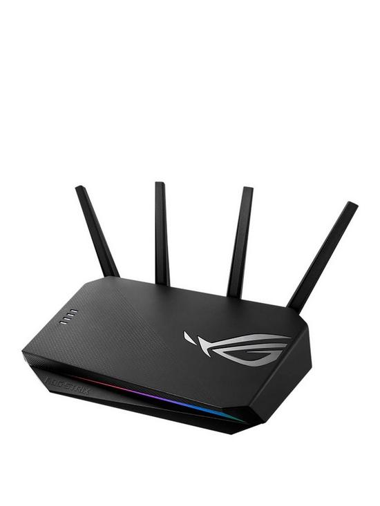 front image of asus-gs-ax3000-dual-band-wifi-6-gaming-router-ps5-compatible
