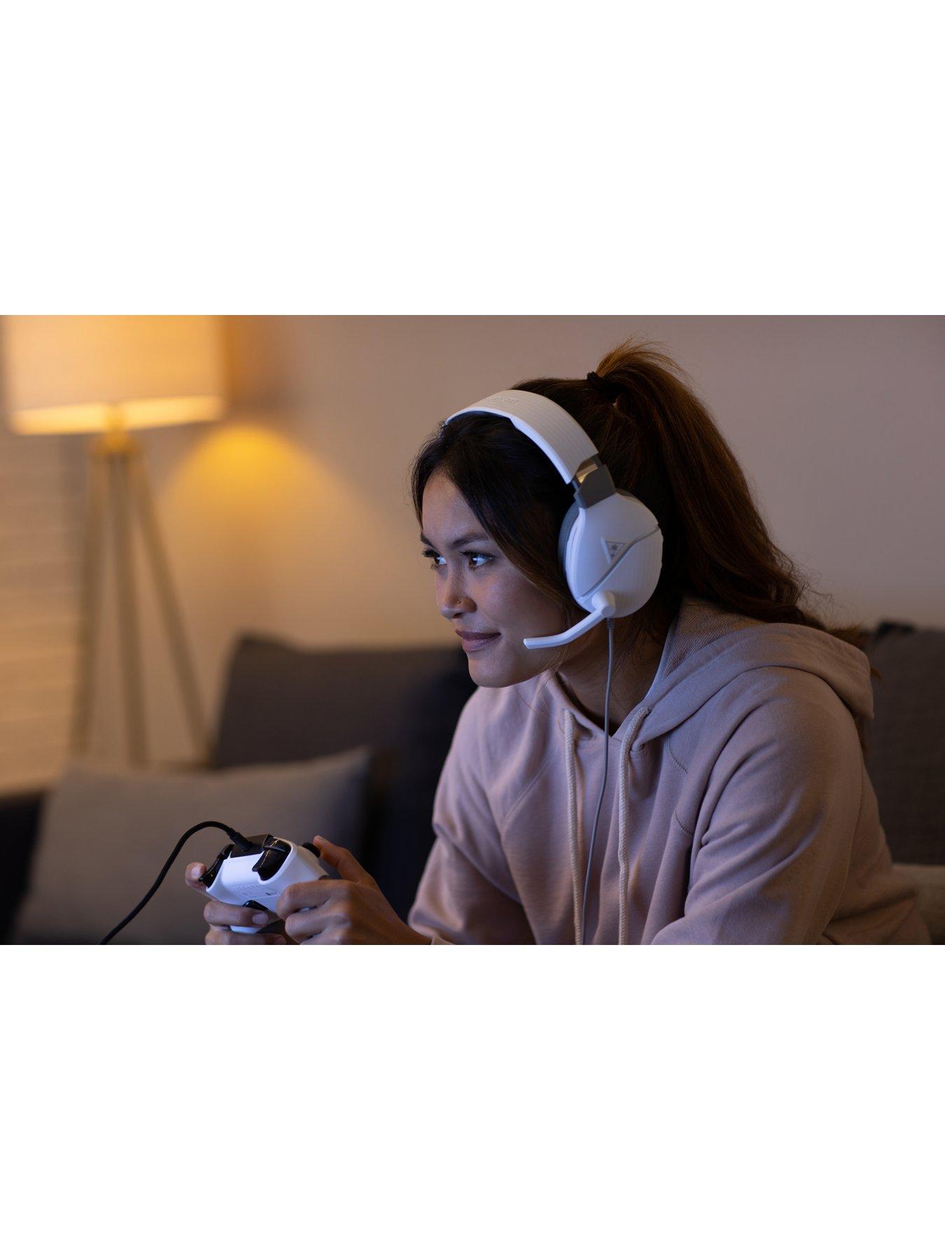 Image 6 of 7 of Turtle Beach Recon 200 Gen 2 Amplified Gaming Headset for Xbox, PS5 ,PS4, PC - White