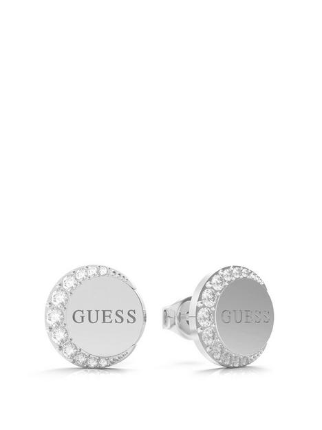 guess-moon-phases-ladies-stud-earrings