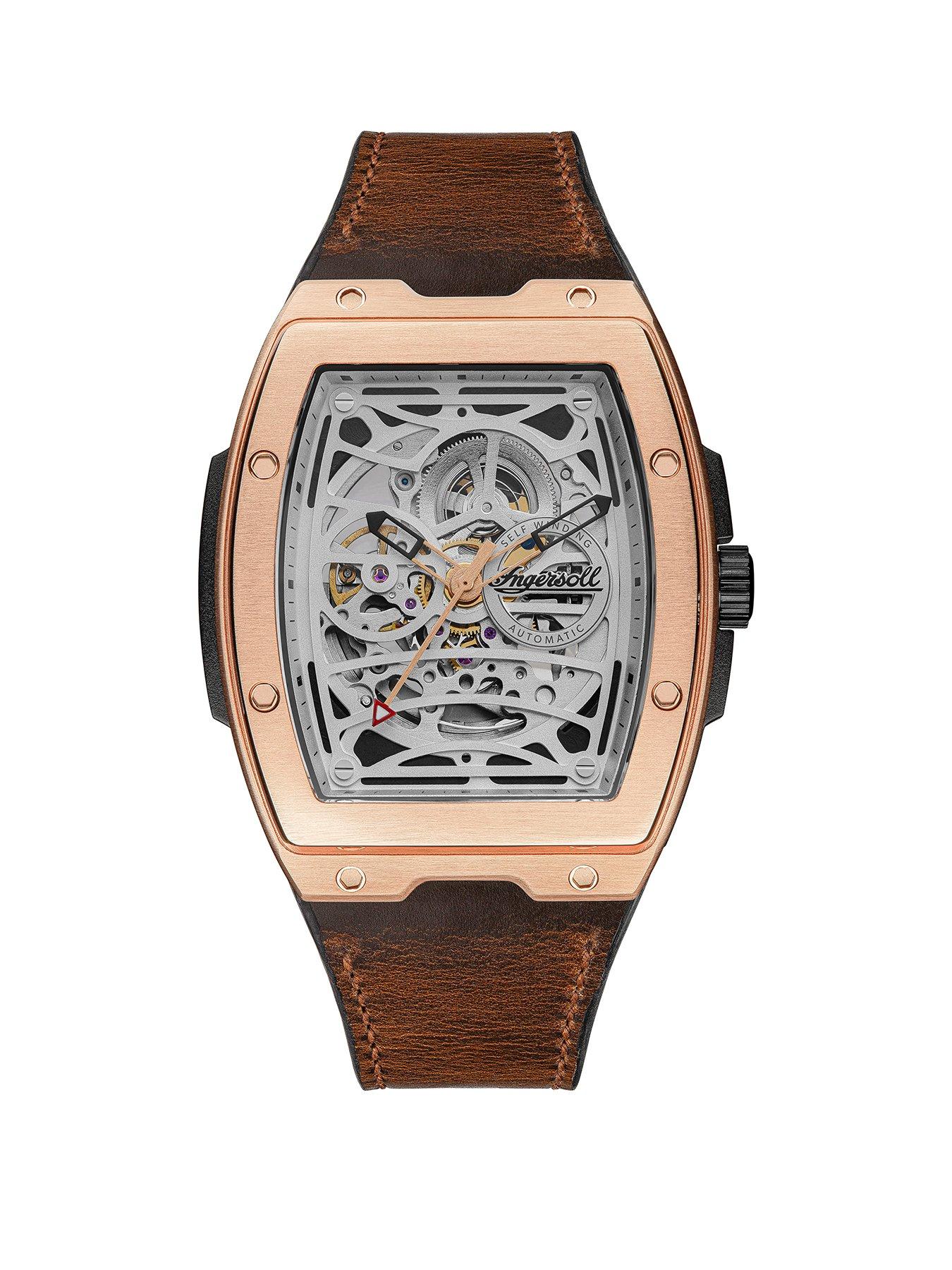 undefined 1892 The Challenger Horween Leather Mens Watch