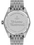  image of vivienne-westwood-mensnbspsydenhamnbspquartz-watch-with-black-dial-amp-stainless-steel-bracelet