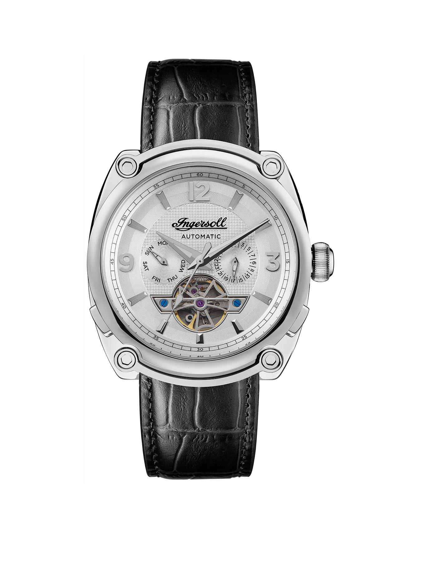 Ingersoll 1892 The Michigan Leather Mens Watch