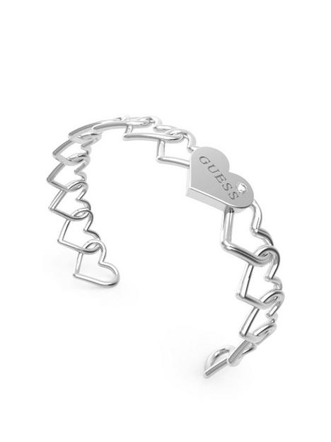 guess-heart-to-heart-ladies-bracelet