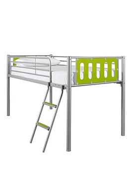 Product photograph of Very Home Cyber Mid-sleeper Bed Frame With Mattress Options Buy And Save - Bed Frame With Standard Mattress from very.co.uk