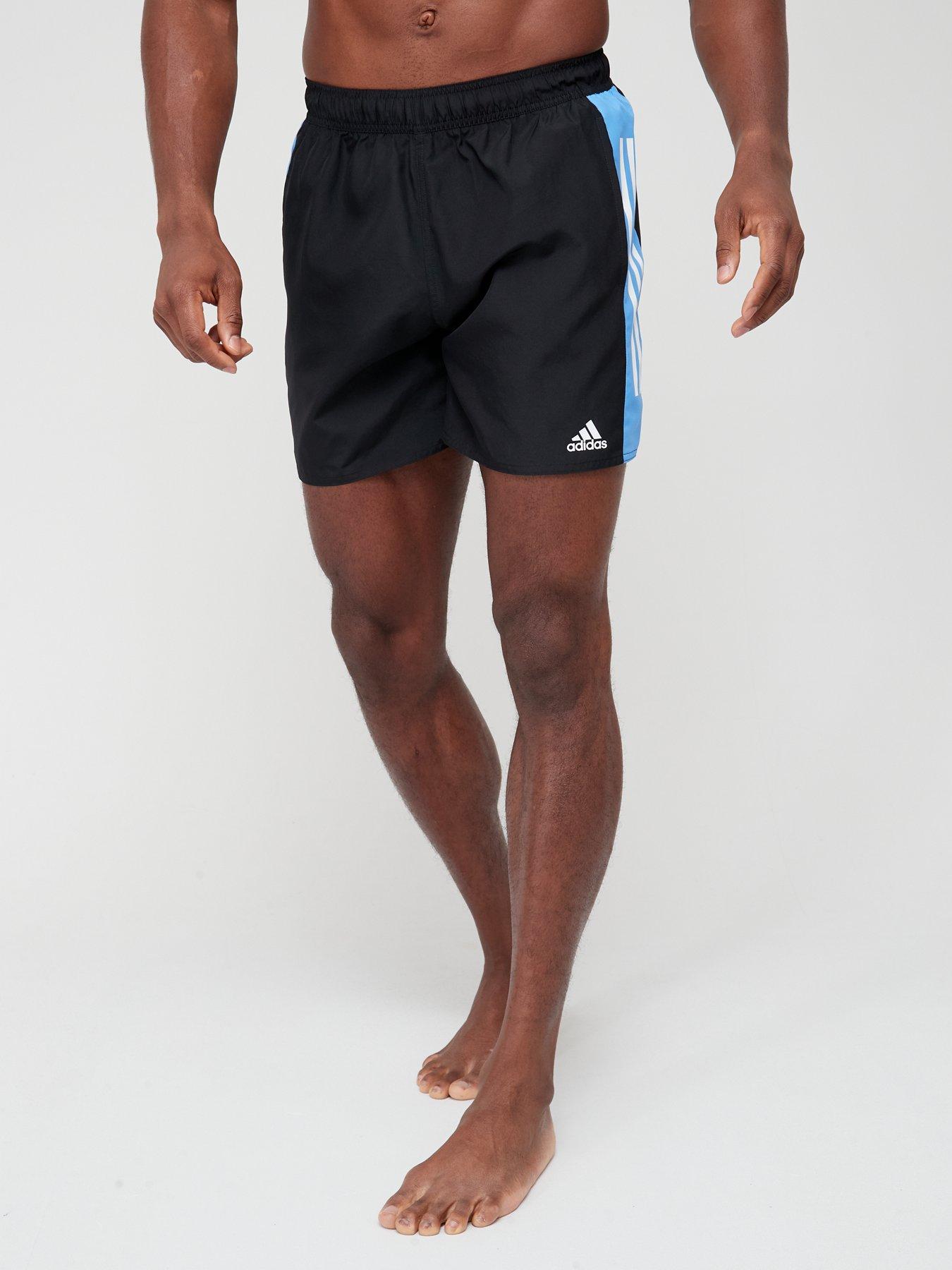 3 stripe swim hot sale shorts