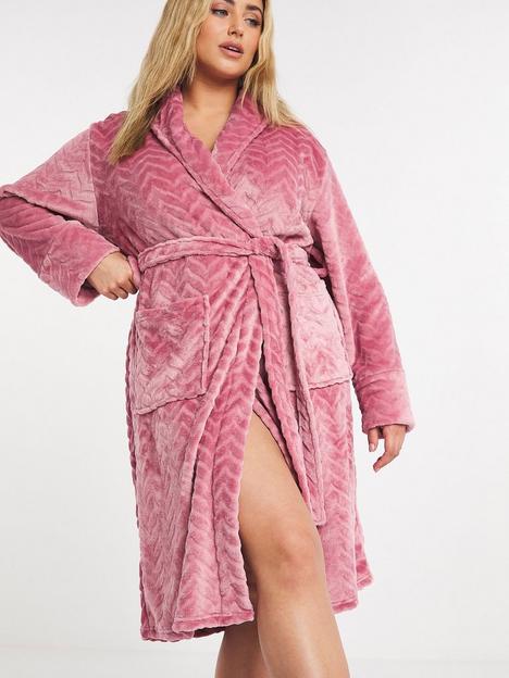 figleaves-cosy-chevron-robe-rosewood