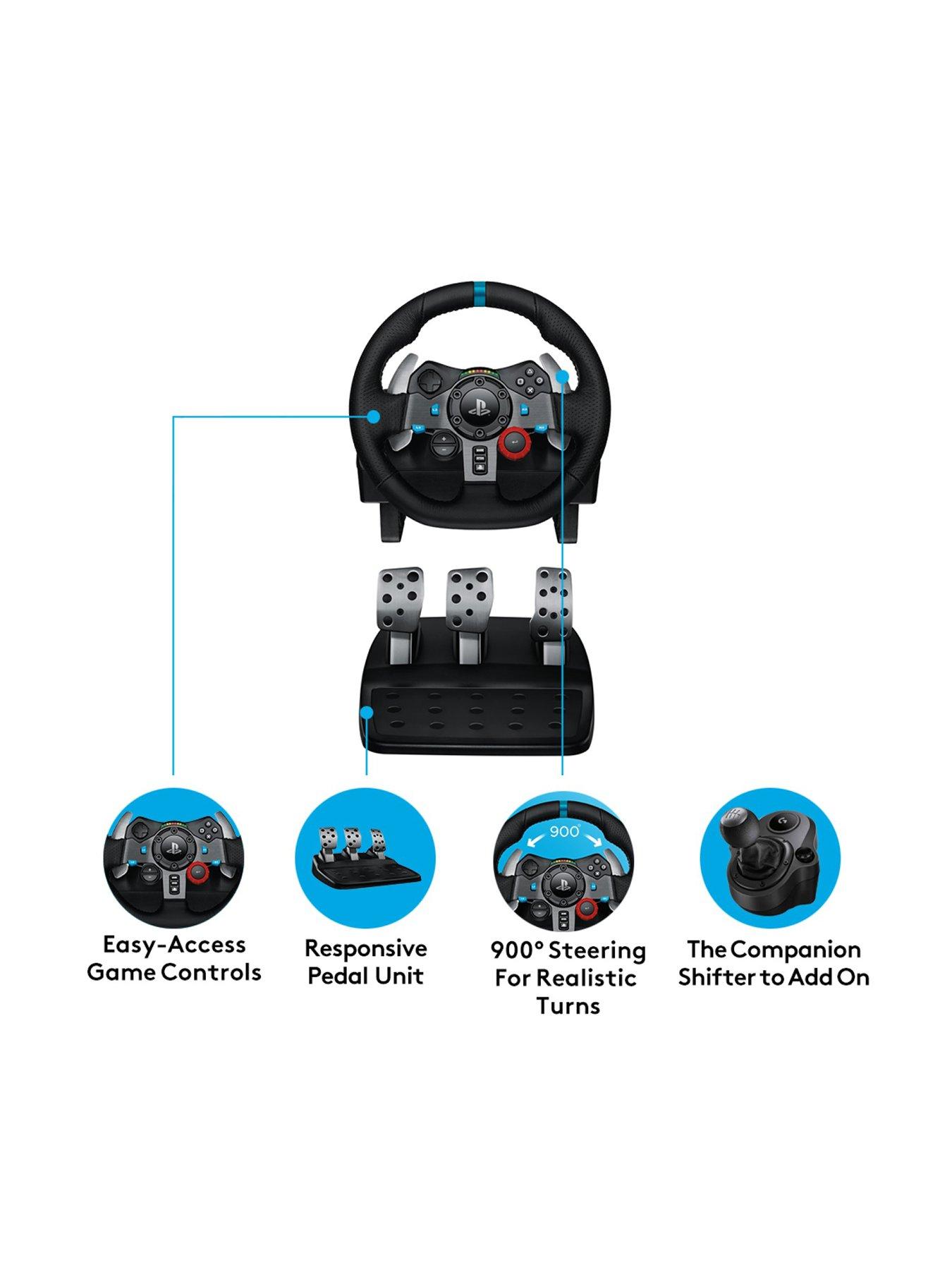 LogitechG Driving Force Racing Wheel for PS5, PS4, PS3 and PC very.co.uk
