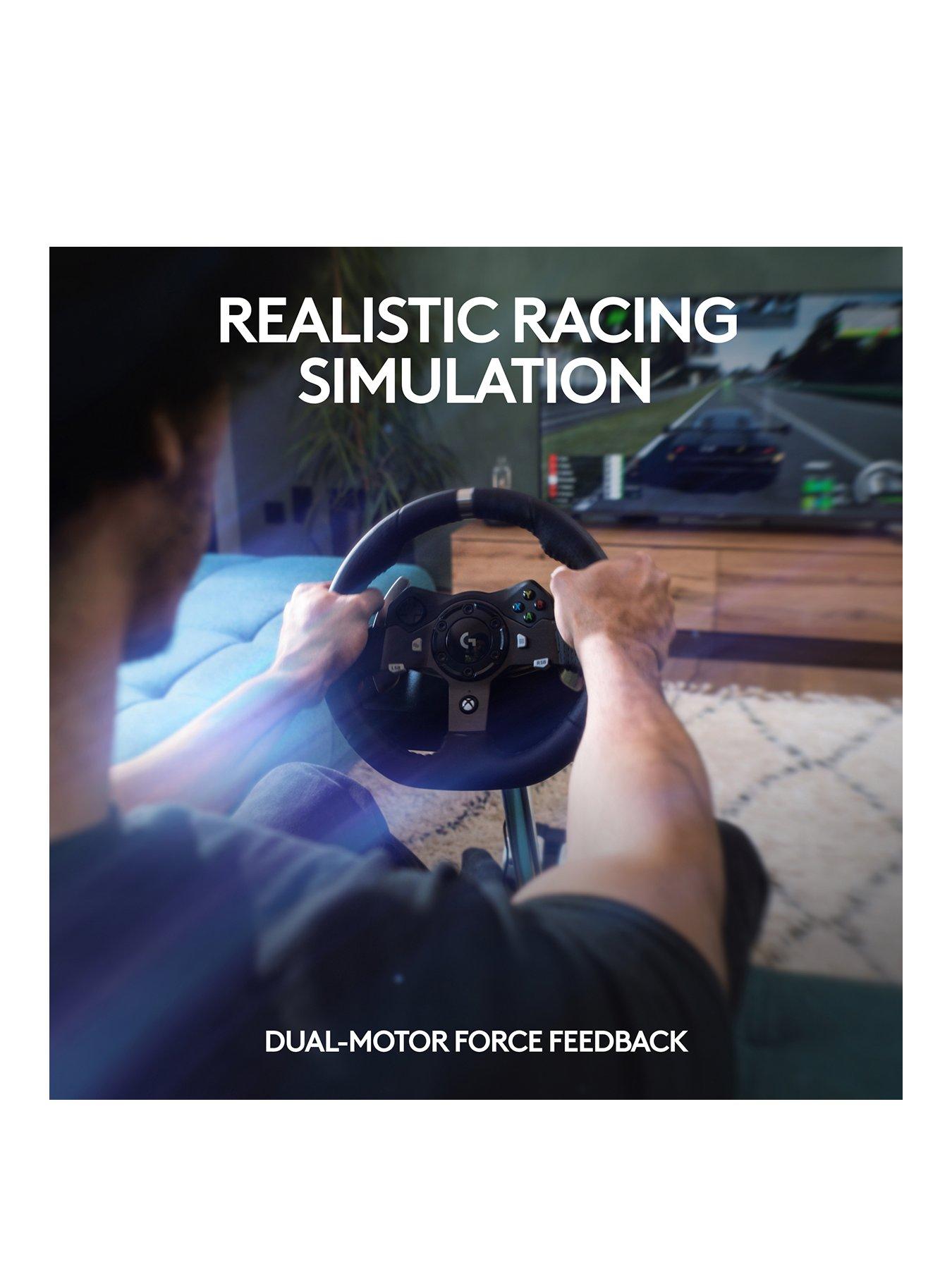 Image 2 of 8 of LogitechG G920 Driving Force Racing Wheel for Xbox Series X|S, Xbox One and PC